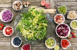 ingrédients pour composer salade